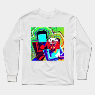 Cut and Paste Long Sleeve T-Shirt